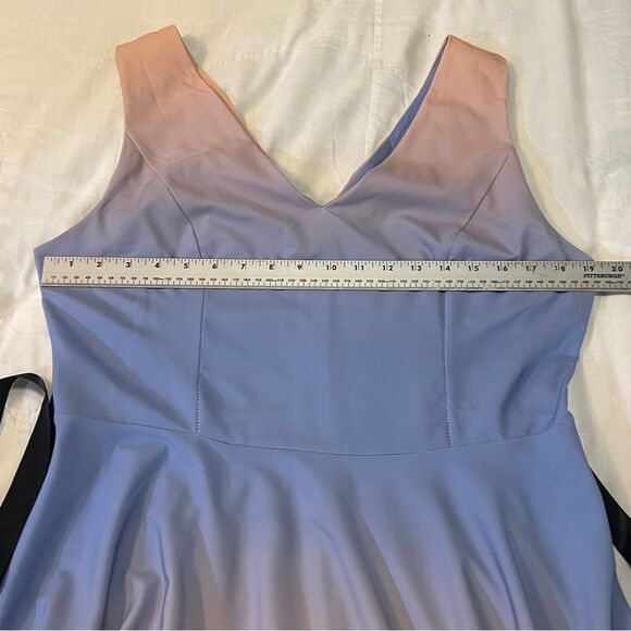 Sucrefas Purple Ombre V-Neck Sheath Dress Women's XL - Picture 12 of 12